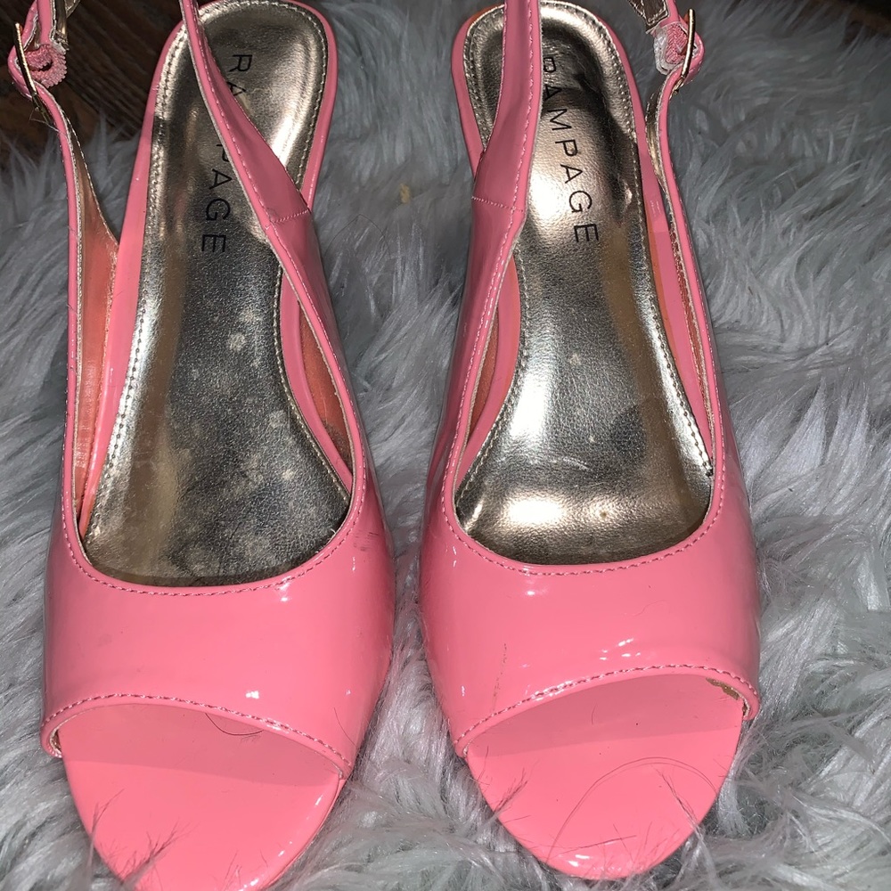 Pink heels